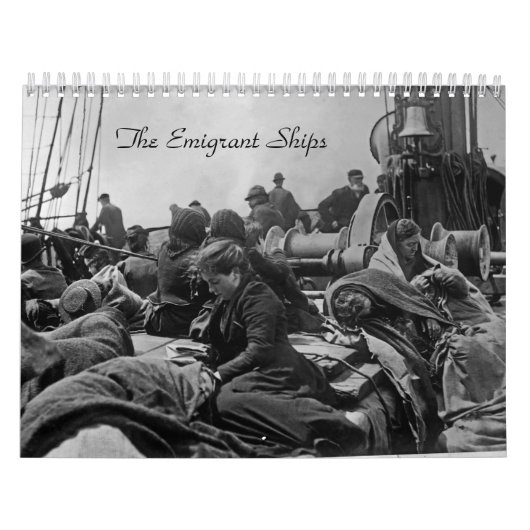 Die Emigrant-Schiffe Kalender (Titelbild)