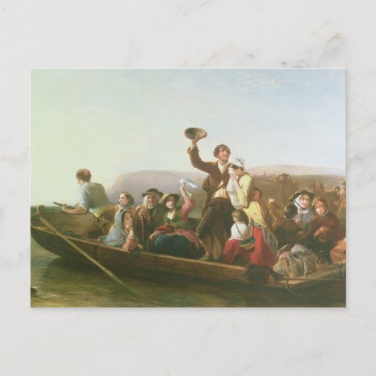 Die Emigranten Postkarte (Vorderseite)