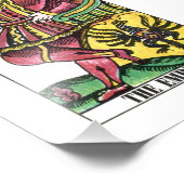 Die Emperor-Tarot-Karte Fotodruck (Ecke)