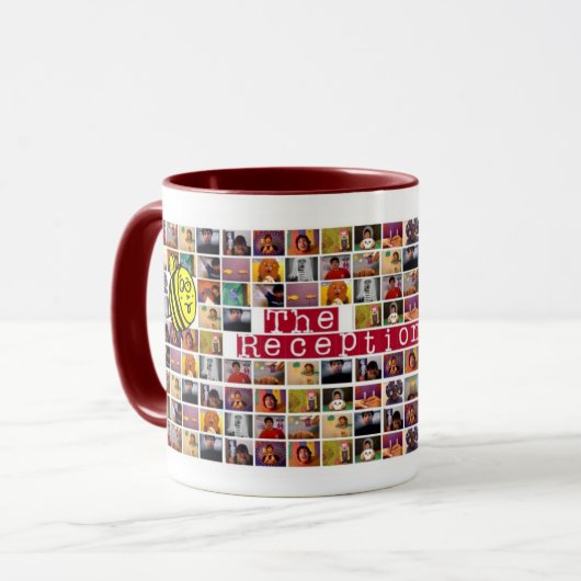 Die Empfangsdame Tasse (Vorderseite Links)