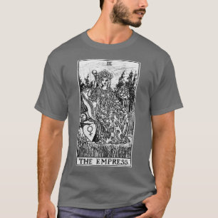 Die Empress Tarot Card Major Arcana Wahrzeichen Te T-Shirt