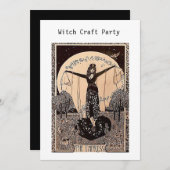 Die Empress-Tarot-Karte Einladung (Vorne/Hinten)