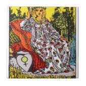 Die Empress-Tarot-Karte Fliese (Vorderseite)