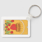 Die Empress-Tarot-Karte Hauptarcana Schlüsselanhänger (Vorderseite)