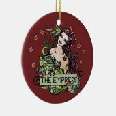 Die Empress-Tarot-Karte Keramik Ornament (Rechts)