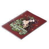 Die Empress-Tarot-Karte Notizblock (Linke Seite)