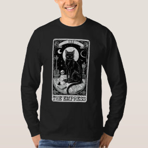 Die Empress-Tarot-Karte Schwarze Katze Vintager Ha T-Shirt