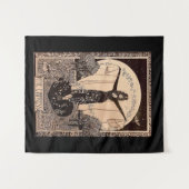 Die Empress-Tarot-Karte Wandteppich (Vorderseite (Horizontal))