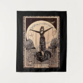 Die Empress-Tarot-Karte Wandteppich (Vorderseite)