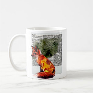 Die endgültige Fuchsfarbe des unmittelbaren Fotos Kaffeetasse