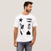Die endlosen leeren sich (Schwarzes) T-Shirt (Vorne ganz)