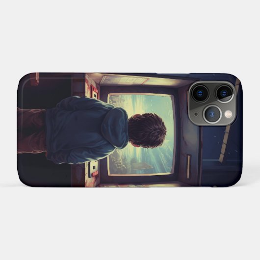 Die Endstufe | Ein Retro-Arcade-Traum Case-Mate iPhone Hülle (Rückseite (Horizontal))