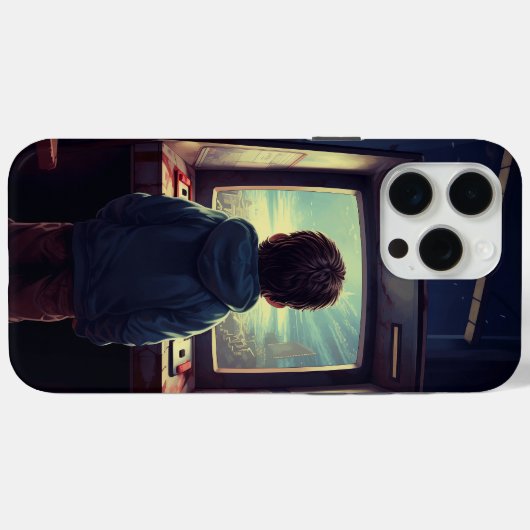 Die Endstufe | Ein Retro-Arcade-Traum Case-Mate iPhone Hülle (Rückseite (Horizontal))