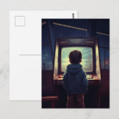 Die Endstufe | Ein Retro-Arcade-Traum Postkarte (Vorne/Hinten)