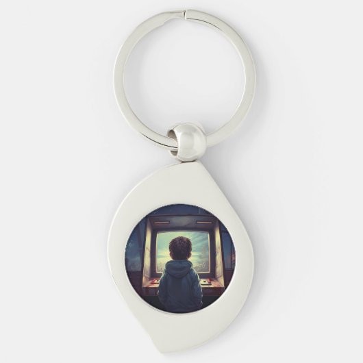 Die Endstufe | Ein Retro-Arcade-Traum Schlüsselanhänger (Vorderseite)