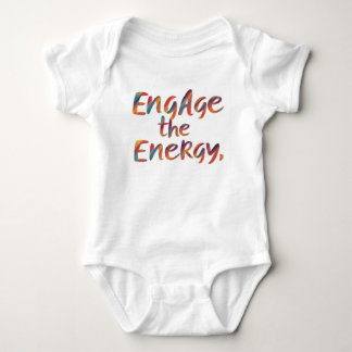 Die Energie einbinden Baby Strampler