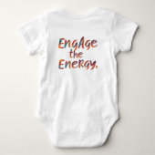 Die Energie einbinden Baby Strampler (Rückseite)