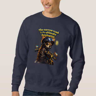 Die enge Straße - Christlich Sweatshirt