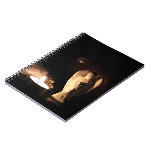 Die Engel bringen Light NoteBook Notizblock (Linke Seite)