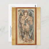 Die Engel der Hierarchie Cherubim, Burne Jones Postkarte (Vorne/Hinten)