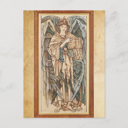 Die Engel der Hierarchie Cherubim, Burne Jones Postkarte (Vorderseite)