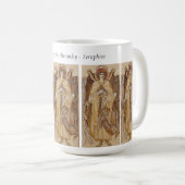 Die Engel der Hierarchie - Seraphim Kaffeetasse (VorderseiteRechts)