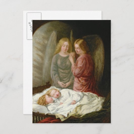 Die Engel der Wächter Postkarte (Vorne/Hinten)