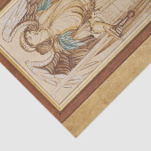 Die Engel des Erzengels der Hierarchie, Burne Jone Seidenpapier (Ausschnitt)