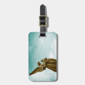 Die Engel im Himmel Gepäckanhänger (Vorderseite vertikal)