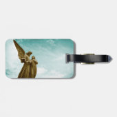 Die Engel im Himmel Gepäckanhänger (Rückseite horizontal)