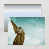 Die Engel im Himmel Postkarte (Vorne/Hinten)
