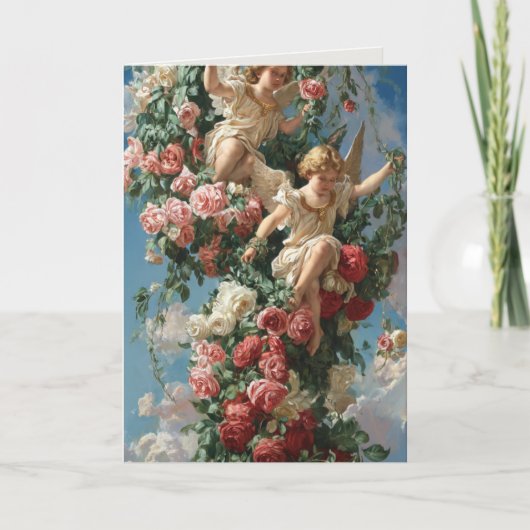 Die Engel-Kollektion von ArtDesignsByBlake.com Karte (Vorderseite)