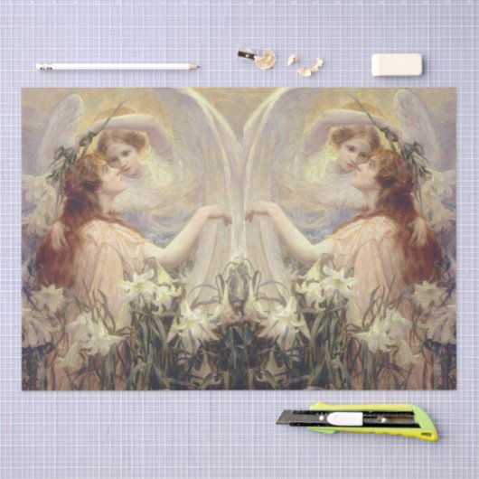 Die Engel-Nachricht Seidenpapier (Handwerk)