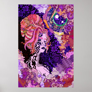 Die Engel oben Poster