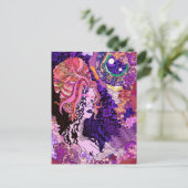 Die Engel oben Postkarte (Stehend Vorderseite)