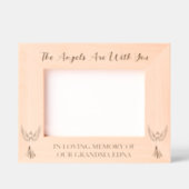 Die Engel sind bei dir | Im Love Memory 7x5 Geätzte Rahmen (Vorderseite)