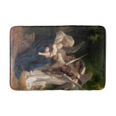 Die Engel von William Adolphe Bouguereau Badematte (Vorderseite)