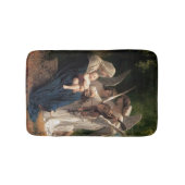 Die Engel von William Adolphe Bouguereau Badematte (Vorderseite)
