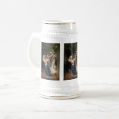 Die Engel von William Adolphe Bouguereau Bierglas (Vorderseite Links)