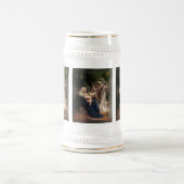 Die Engel von William Adolphe Bouguereau Bierglas (Mittel)