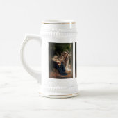 Die Engel von William Adolphe Bouguereau Bierglas (Links)