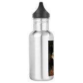 Die Engel von William Adolphe Bouguereau Edelstahlflasche (Links)