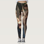 Die Engel von William Adolphe Bouguereau Leggings (Vorderseite)