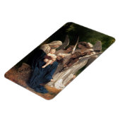 Die Engel von William Adolphe Bouguereau Magnet (Linke Seite)