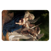 Die Engel von William Adolphe Bouguereau Magnet (Horizontal)