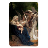 Die Engel von William Adolphe Bouguereau Magnet (Vertikal)