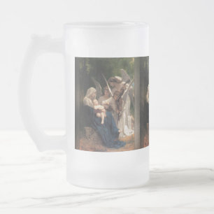 Die Engel von William Adolphe Bouguereau Mattglas Bierglas
