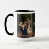 Die Engel von William Adolphe Bouguereau Tasse (Links)