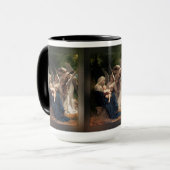Die Engel von William Adolphe Bouguereau Tasse (Vorderseite Links)