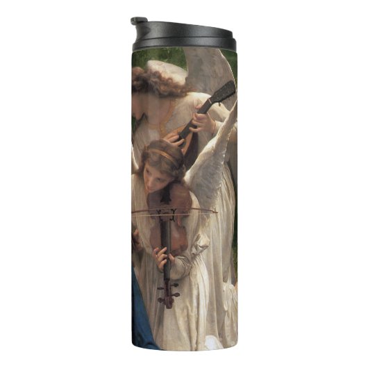 Die Engel von William Adolphe Bouguereau Thermosbecher (Nach rechts gedreht)